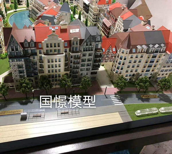 尉氏县建筑模型